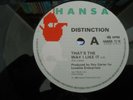 Distinction - That's the way I like it / Looking for love HANSA 12
