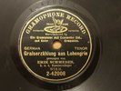 78rpm ERIK SCHMEDES - WAGNER LOHENGRIN - Rare 7