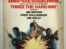 The IMPRESSIONS Three the Hard Way - rare blaxploitation soundtrack w/ Jim Brown