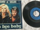 JOHNNY HALLYDAY SYLVIE VARTAN BYE BYE BABY 45 TOURS PROMO MADEMOISELLE