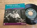 EP Johnny HALLYDAY Retiens la nuit Bandeau Violet Imp. Colombet label vert foncé
