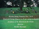 OVAL ARGO ZRG 603 - ROSSINI STRING SONATAS / DONIZETTI STRING QT ASMF - NM