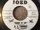 Northern Soul - B.J.THOMAS - KEEP IT UP - JOED UPTEMPO STORMER LISTEN