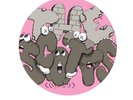 TRAVIS SCOTT THE SCOTTS OFFICIAL KAWS PICTURE DISC VINYL SINGLE 12