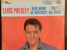 ELVIS PRESLEY- Blue Moon Of Kentucky- Thats All Right 45 RPM Vol. 447-0601
