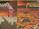 METALLICA Master Of Puppets 180g Vinyl LP + Exit Sandman Limited Colour Vinyl LP