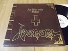 VENOM - AT WAR WITH SATAN LP RARE 84 SCANDINAVIA PRESS ON NEAT , BLACK METAL