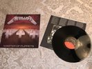 Metallica - Master of Puppets LP Vinyl 1986 Elektra/Asylum Original