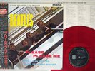 BEATLES PLEASE PLEASE ME EMI/ODEON EAS-70130 Japan OBI MONO CLEAR RED COLOR LP