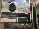 BAYSIDE 3 LP LOT: SELF TITLED, SHUDDER, CULT vinyl records w/ downloads & POSTER