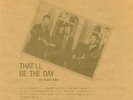 Beatles Quarrymen That'll Be The Day Rare Japan Fan Club Only Flexi