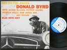 DONALD BYRD Off To The Races LP BLUE NOTE BLP 4007 US '66 RVG MONO Jackie McLean