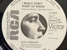 Elvis Germany Promo Single Unverkäufliche Warenprobe „I really don’t want..“ Rar