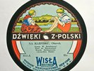 BRACIA BALABANOWIE ACCORDION DUETS POLISH 78 POLKA RECORD WISLA 611  RARE
