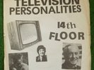 TV PERSONALITIES first 7” only 900 made from 1978 legendary DIY Mod Punk O LEVEL