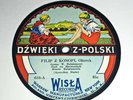 BRACIA BALABANOWIE ACCORDION DUETS POLISH 78 POLKA RECORD WISLA 610  RARE