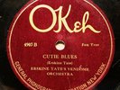 ERSKINE TATE’S VENDOME ORCH - ‘CUTIE BLUES’ OKEH 4907 FREDDIE KEPPARD CORNET