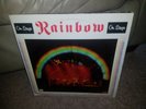 RAINBOW - ON STAGE  (Oyster (Polydor) 1977) NM- vinyl , VG+ jacket 2 LP LIVE