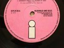 McDONALD AND GILES S/T LP UK ORIG PINK ISLAND KING CRIMSON 2U / 2U PROG RARE