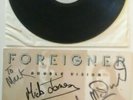 1978 Signed Foreigner Double Vision VG + Condition.SP19999. See description .