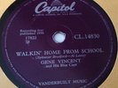 GENE VINCENT : WALKIN' HOME FROM SCHOOL / I GOT A BABY.  UK.78.rpm (1958)