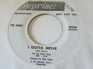 THE KINKS GARAGE ALL DAY AND ALL OF THE NIGHT/I GOTTA MOVE. DJ PROMO 45 EX