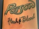 POISON Flesh & Blood 1990 Club LP Vinyl SEALED Copy New Vintage Press