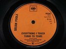 BRIAN POOLE   Everything I Touch Turns To Tears   NR MINT   1966 UK CBS 202349