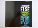Cannonball  Adderley Somethin' Else Blue Note LNJ-80064 Japan   LP
