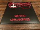 Possessed Seven Churches RED LP 180g Vinyl Gatefold Back On Black UK 2009