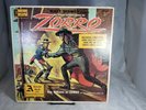 Walt Disney 4 Adventures of Zorro LP Disneyland Record WDA 3601 1958 VG cVG