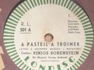 JEWISH YIDDISH 78 RPM- cantor pinchas borenstein- dos yiddishe lied- Argentina