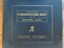 Quatuor Capet Columbia 1930’s Shellac Beethoven