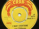 I WANT EVERYTHING / CHERRY   The TENNORS ( 1969 Skinhead Reggae ) VG++ ?