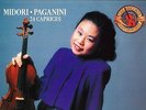 CBS DIGITAL - MIDORI VIOLIN - PAGANINI - 24 CAPRICES - NM