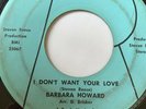 Rare Northern Soul 45/ Barbara Howard 