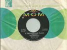 THE CHEROKEES *A Wondrous Place /Seven Daffodils* 1965 Excellent Vinyl MGM 45rpm