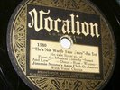 Race Vocalion 1580 Jimmie Noone Apex Club Orch. w/Mildred Bailey (Chicago 1931)