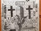 PHOENIX FROM THE CRYPT 1 UK 1983 RARE PUNK FANZINE CHAOS UK DESTRUCTORS BASTARDS