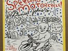 DANIEL JOHNSTON YO LA TENGO Speeding Motorcycle SOL 45 Single Only Label Yellow