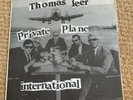 Thomas Leer. 7inch vinyl . Private Plane