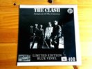 THE CLASH. MEGA-RARE BLUE VINYL LP 