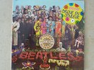 RARE FRENCH LP BEATLES SGT PEPPERS COMPLET VINYL BLEU 1978 + CP ANNIVERSAIRE