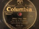 CHOCOLATE DANDIES - Bugle Call Rag / Dee Blues 1931 Columbia 78 Carter & Hawkins