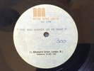 UNKNOWN AND UNRELEASED UK 1967 DEMO ONLY ACETATE / 2 MOD PSYCH TRACKS -AMAZING