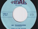 PETER AND THE WOLVES Mr Frankenstein RARE rockabilly 45 surf tittyshaker EXOTICA