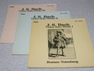Set of 3 Impromtu Roman Totenberg Bach Sonatas & Partitas for Solo Violin NM ED1