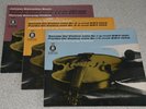Set of 3 Henryk Szeryng Bach Sonatas & Partitas for Solo Violin ODEON ED1 NM