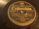 HOT HAWAIIAN GUITAR- SOUTH SEA ISLANDERS- COLUMBIA 78 RPM- HAWAIIAN HULA MEDLEY