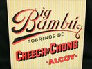 Cheech & Chong Big Bambu LP 1972 Ode Records SP 77014 Vinyl VG+ w/Rolling Paper